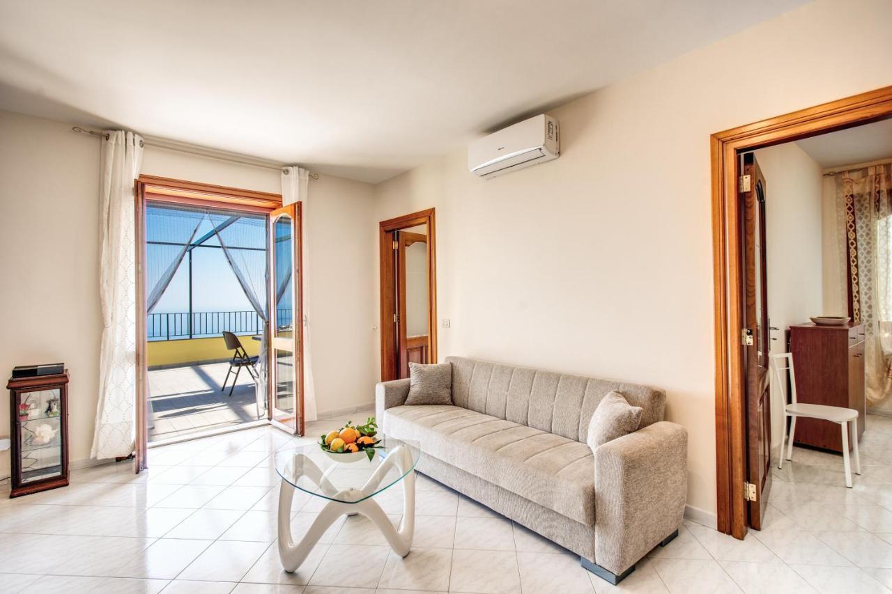 Ferienwohnung Magdalene'S House - Sea View Terrace Massa Lubrense Exterior foto